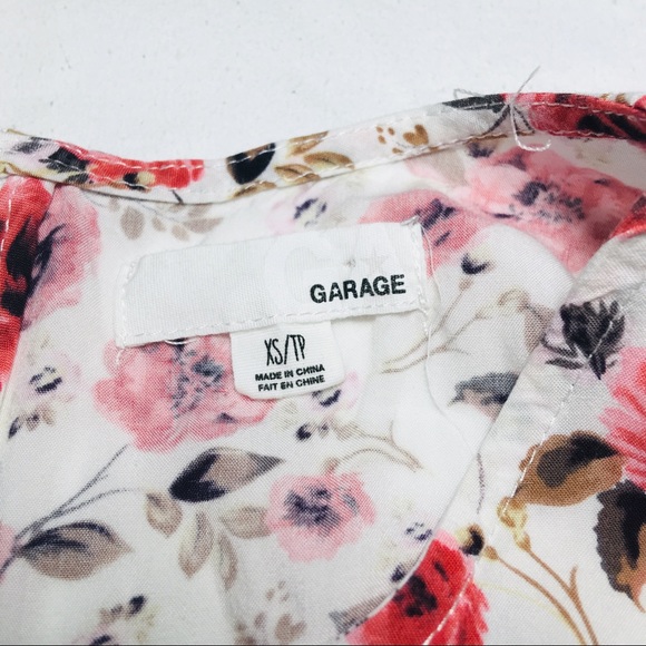 GARAGE FLORAL TOP - Picture 7 of 8